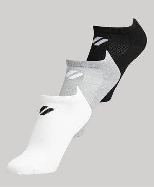 Superdry Coolmax Ankle Socks - Mono Multi