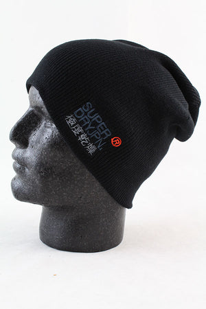 ***** LAST ONE ***** Superdry Windhiker Beanie - Black