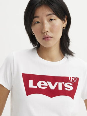 Levi's Woman's Perfect Logo Tee - White