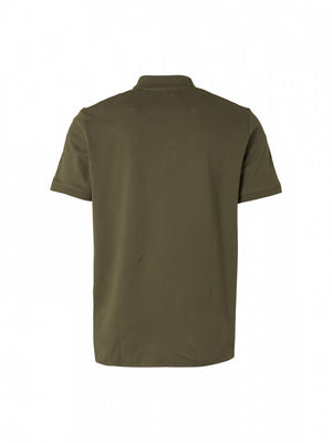 No Excess Solid Stretch Polo - Army