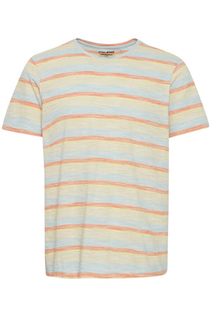 Blend Stripes Tee - Cashmere Blue