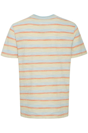 Blend Stripes Tee - Cashmere Blue