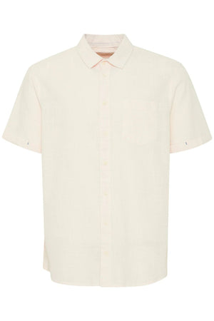 Blend Pocket Short Sleeve Shirt - Chalk Pink