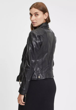 Gipsy Laren Leather Jacket - Black