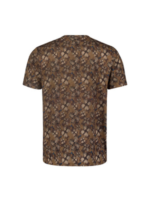 No Excess AOP Garment Dyed Tee - Khaki