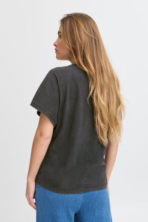 Pulz Jeans Hattie Wing Tee - Black Beauty