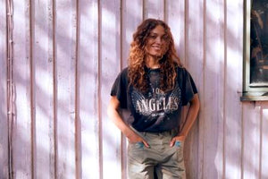 Pulz Jeans Hattie Wing Tee - Black Beauty