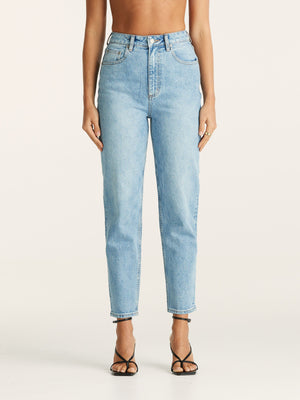 Lee Jeans High MOMS Jeans - Tenacity