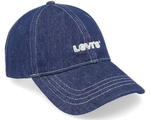 Levi's Denim Baseball Cap - Blue Jeans