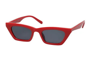 Unity Womens Retro Vintage Sunglasses - Cherry Red