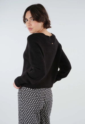Deeluxe Berilde Pullover Sweater - Black