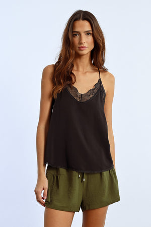 Lili Sidonio Camisole - Black
