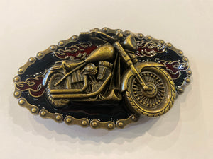 Mr Jenkins Harley Belt Buckle - Bronze