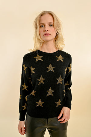 Molly Bracken Knitted Sweater - Black