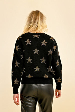 Molly Bracken Knitted Sweater - Black