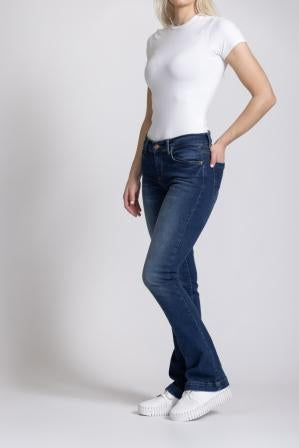 LTB Jeans - Dames - Fallon - Mid Waist - Flared Leg Jeans - Broek, laure wash 55259, 27W / 32L LTB Jeans - Dames - Fallon - Mid Waist - Flared Leg Jeans - Broek, laure wash 55259, 27W / 32L