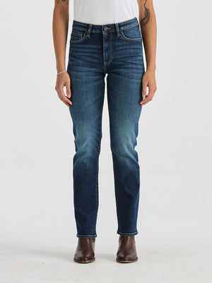 Lee Jeans Originals Mid Straight - Aged Indigo