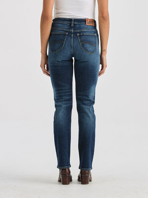 Lee Jeans Originals Mid Straight - Aged Indigo