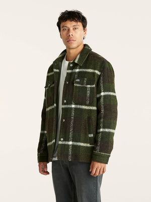 Lee Jeans Trade Jacket - Forest Check