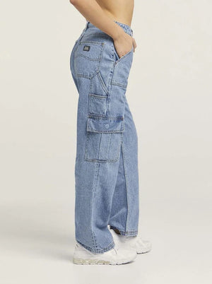 ﻿Lee Jeans﻿ High Baggy Workwear - Blue Planet