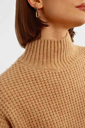 Lili Sidonio Knitted Sweater - Beige