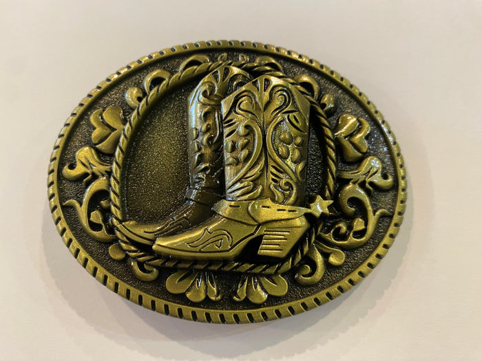 Mr Jenkins Boots Belt Buckle - Bronze