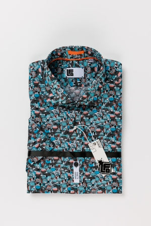 LFD Float On Air Short Sleeve Shirt  - Aqua