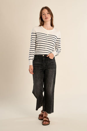 Molly Bracken Knitted Cardigan - Off White