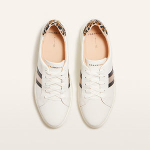 Frankie4 Riley Sneaker - White Leopard