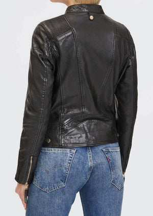 Gipsy Aneta Leather Jacket - Black