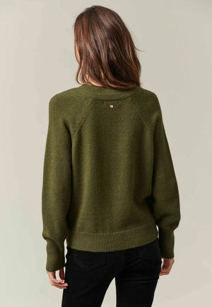 Deeluxe Berilde Pullover Sweater - Khaki
