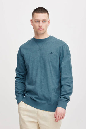 Blend Long Sleeve Sweatshirt - Captain's Blue