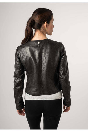 Gipsy Yalou Leather Jacket - Black