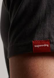﻿Superdry ﻿Vintage Logo Neon Tee - Carbon Grey