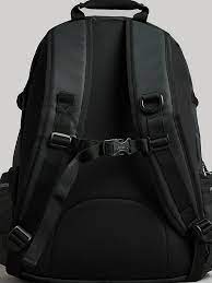 Superdry Tarp Backpack - Black/ Bold Orange