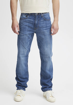 Blend Rock Regular Straight Jean - Middle Blue