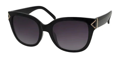 Unity Retro Everyday Sunglasses -Black