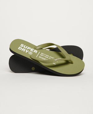 Superdry Studios Vegan Flip Flops - Going Green