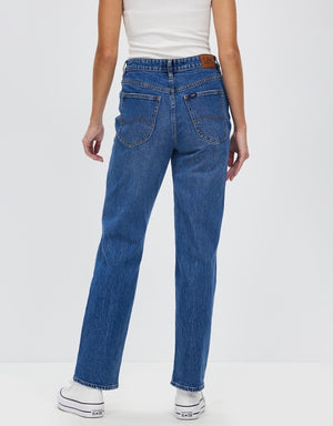 Lee Jeans 90's Mid Rise Straight Jean - Supa Dupa Blue