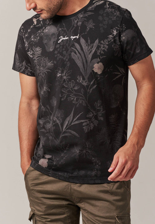 Deeluxe Botanical Tee - Black