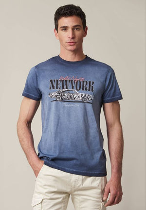 Deeluxe Arlington Tee - Night Blue