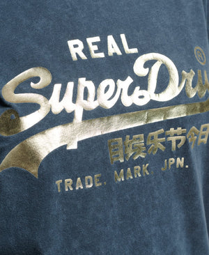 Superdry Vintage Logo Embellished Tee - Ink