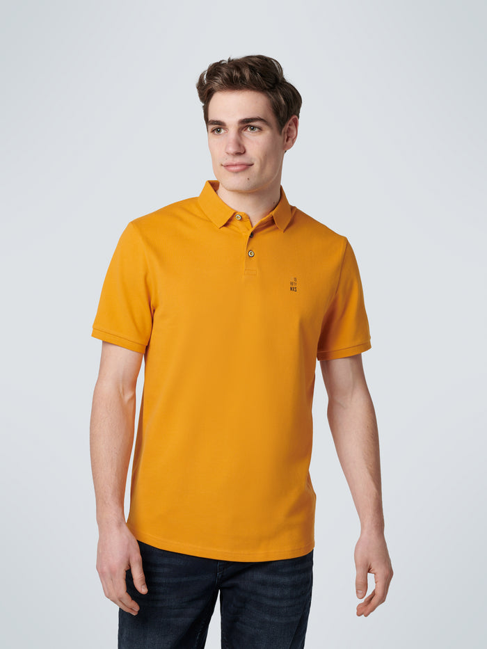 No Excess Solid Stretch Polo - Sun