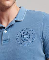 Superdry Superstate Polo - Heraldic Blue