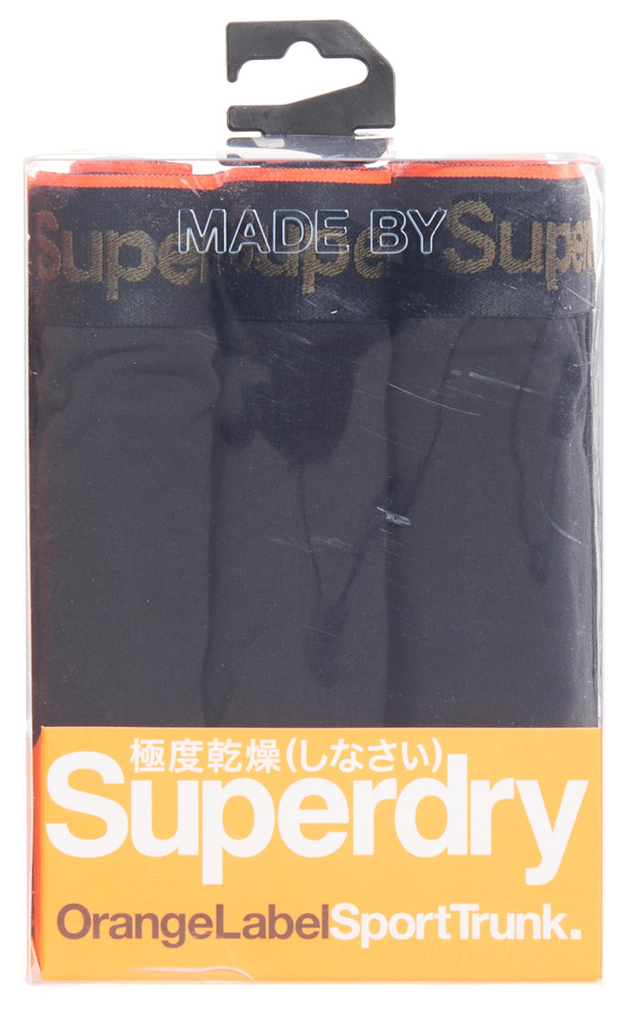 Superdry Trunk Triple Pack - Black